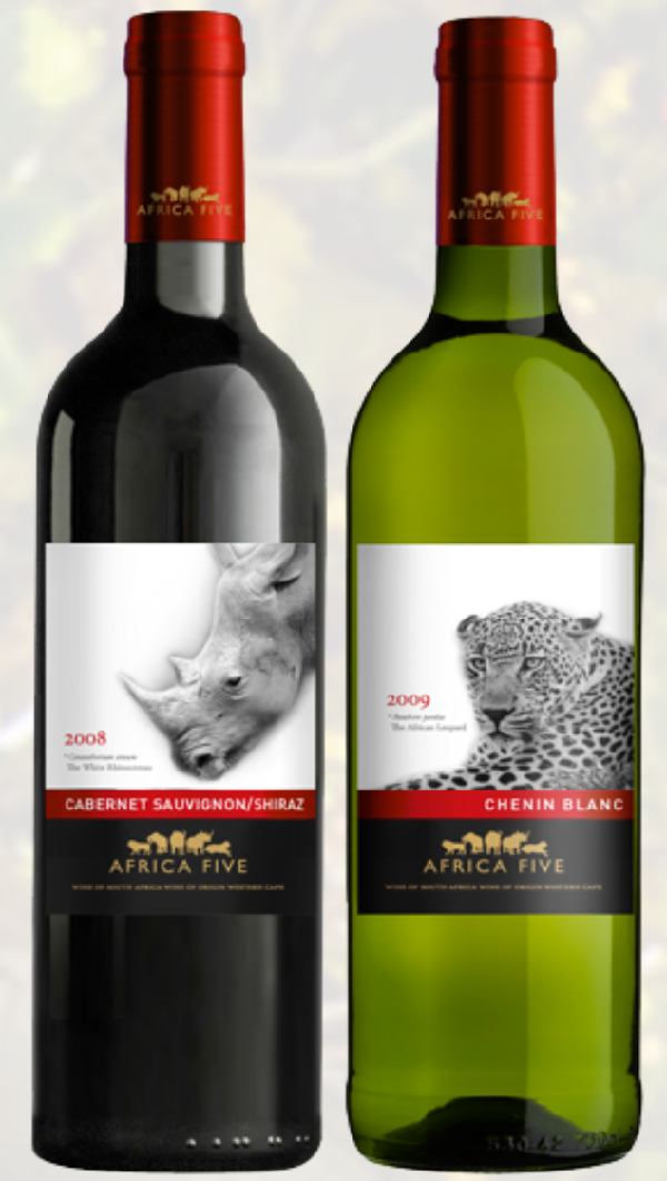 Africa Five Wine Range